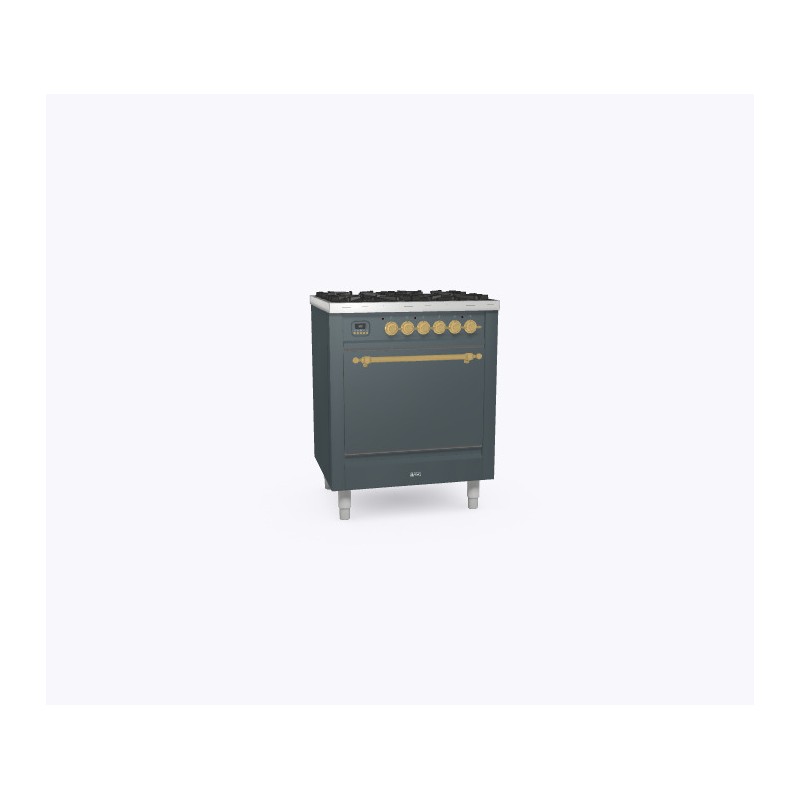 P07QNE3 Ilve Cucina P07N encastrable Nostalgie P07QNE3 four aveugle et plaque de cuisson 4 feux 70 cm