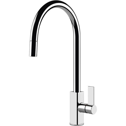 Robinet mitigeur monocommande Smeg MRMG4DCR, finition chromée