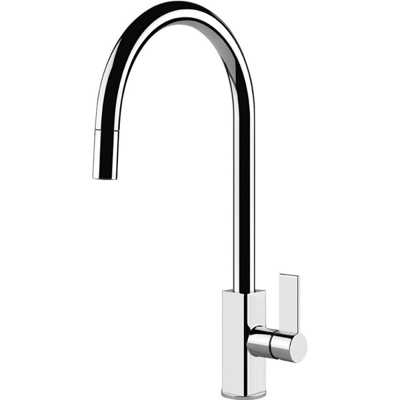  Robinet mitigeur monocommande Smeg MRMG4DCR, finition chromée