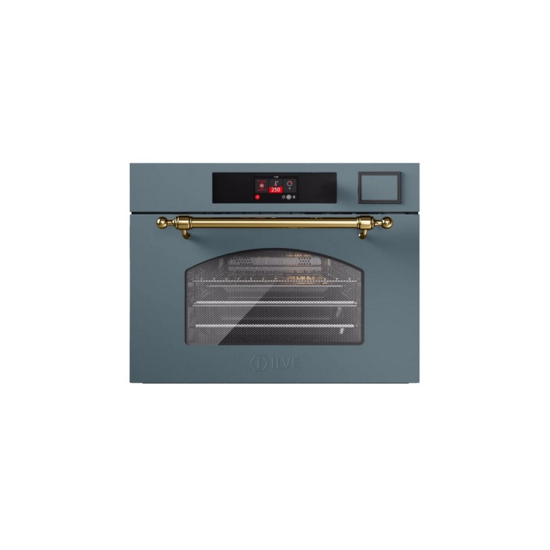 645NHSW1 Ilve Forno trivalente compatto da incasso Nostalgie 645NHSW1 in acciaio inox o verniciato da 60 cm
