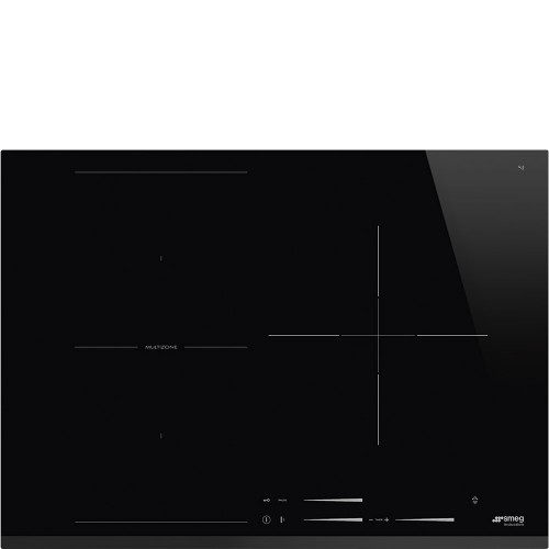 Smeg Placa de inducción SI1M7733B en vitrocerámica acabado negro 70 cm