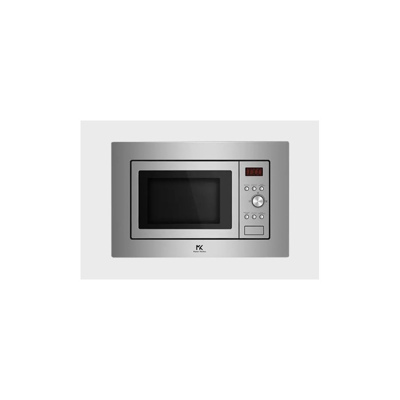 MKMW 3817 PR-XS#BF24 Master Kitchen Microondas empotrado para mueble alto MKMW 3817 PR-XS 60 cm acabado acero inoxidable