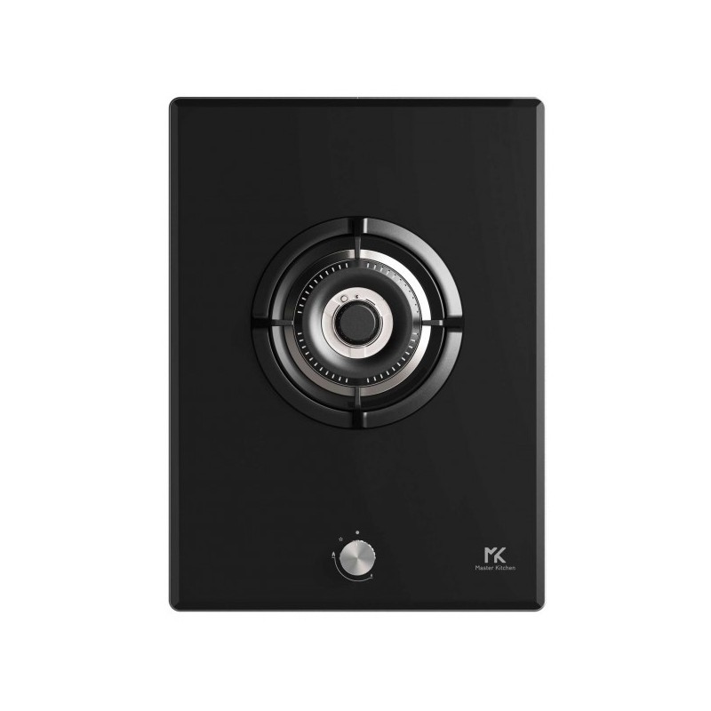 MKHG 381-EDS FTC GCBK#BF24 Master Kitchen MKHG 381 ED-FTC GCBK 38cm Black Glass Ceramic Gas Hob