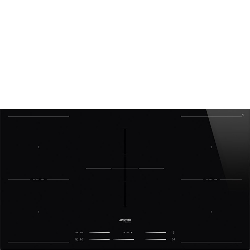  Table de cuisson à induction Smeg SI2M7953D en vitrocéramique 90 cm finition noire