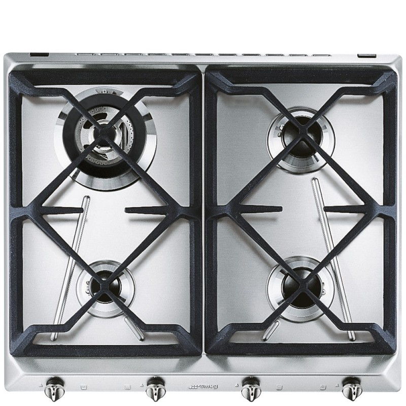 Summer Sale: Smeg SRV564GH3 60cm Stainless Steel Gas Hob