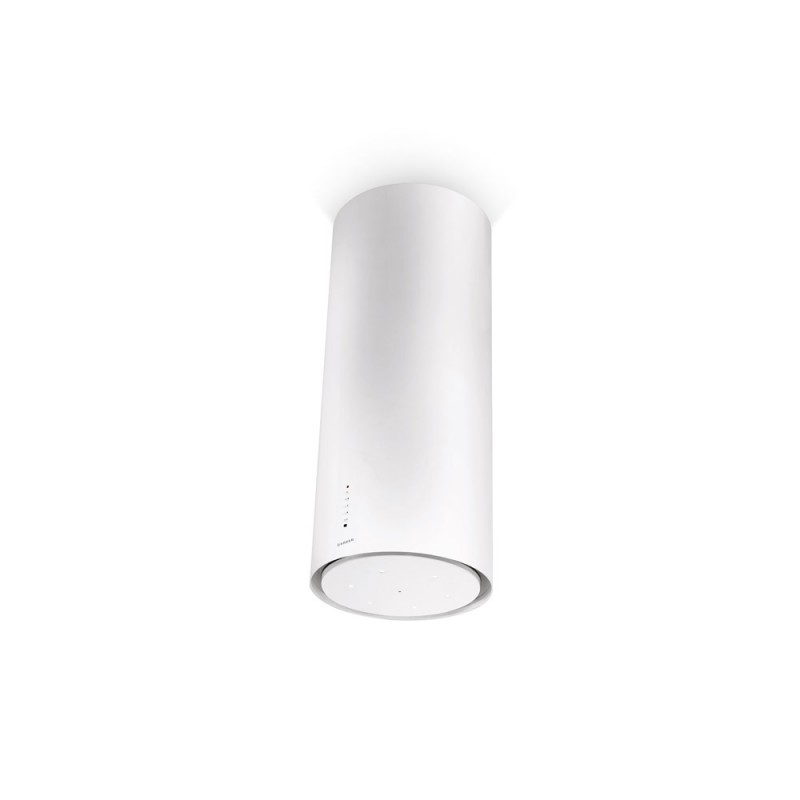 335.0492.563 Faber Island hood CYLINDRA ISOLA GLOSS PLUS EV8+ WH A37 335.0492.563 gloss white finish Ø37 cm