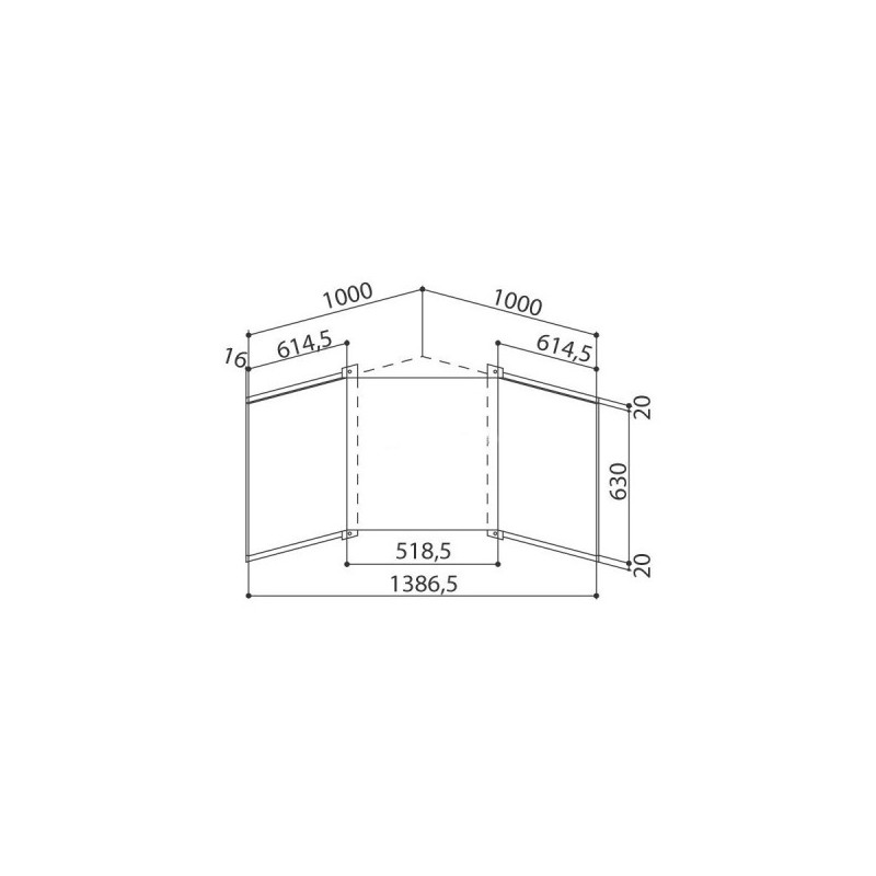 112.0157.273 Kit fondo Faber PREMIO ANGOLO X 112.0157.273