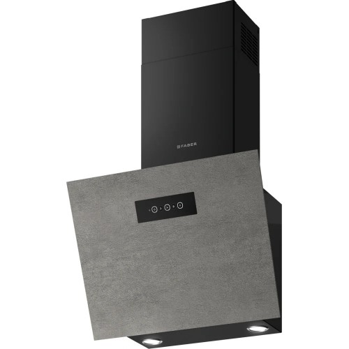 Faber GREXIA GRES LG A60 wall hood 330.0694.727 light grey finish 60 cm