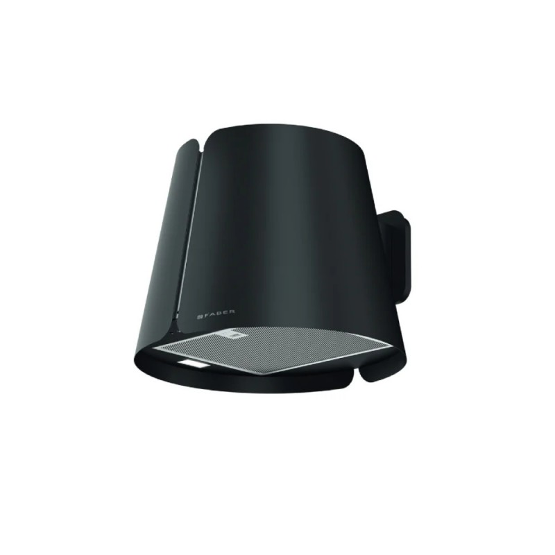  Faber Cappa a parete BEAT WALL F42 BK MATT 335.0689.673 finitura nero opaco da 47.8 cm