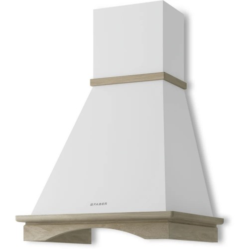 Faber Hotte murale RANCH 60 NF 321.0693.748 finition blanc 60 cm - Cadre non inclus