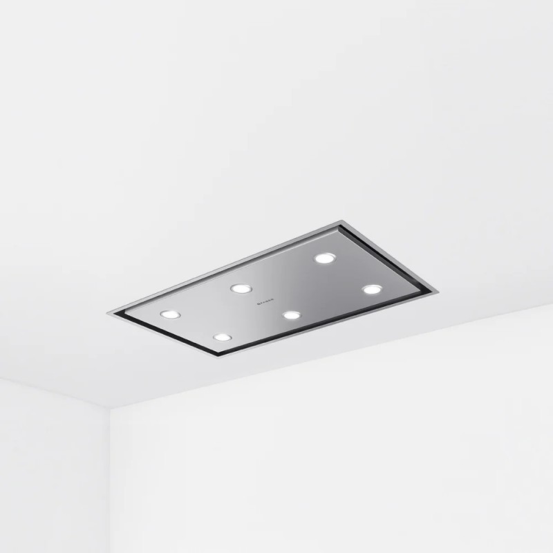  Faber Cappa a soffitto HEAVEN BRIGHT A90 X KL 350.0679.871 finitura acciaio inox da 90 cm