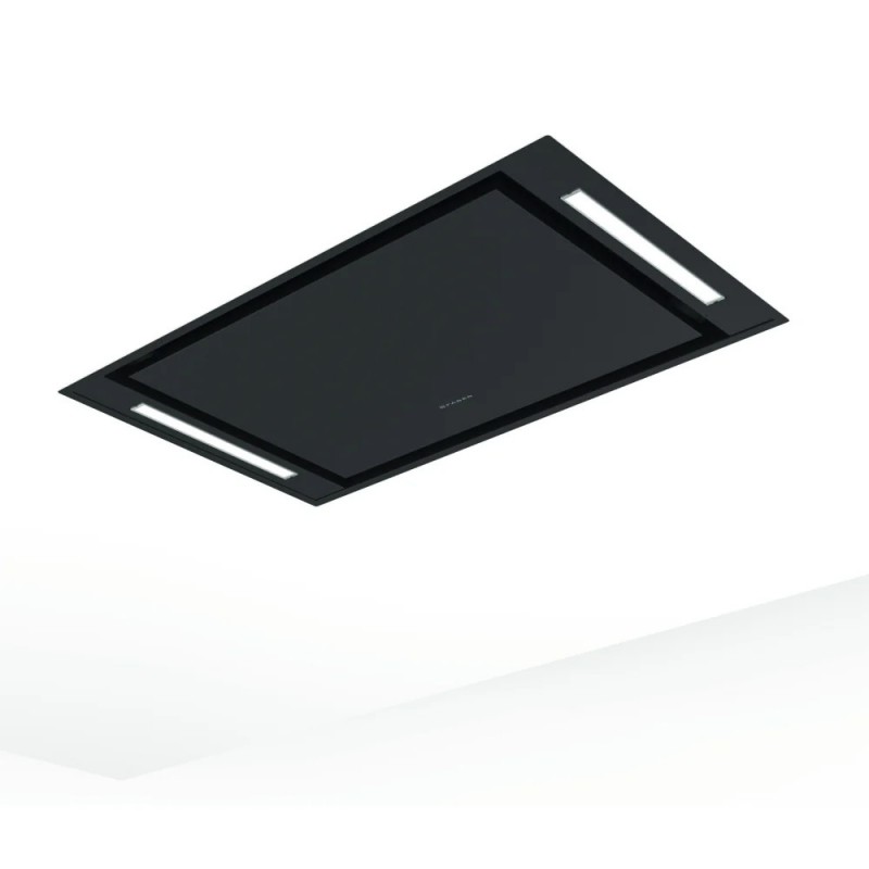  Faber Cappa a soffitto HEAVEN 2.0 BK MATT FLAT A90/2 350.0663.966 finitura nero opaco da 90 cm