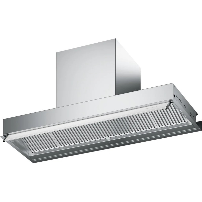  PRONTA CONSEGNA - Faber Cappa da incasso IN-NOVA ZERO DRIP LITE A75 305.0703.268 finitura inox e vetro bianco da 75 cm