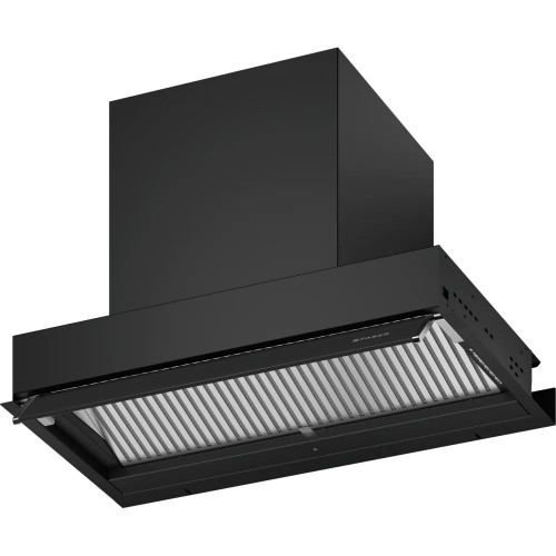 PRONTA CONSEGNA - Faber Cappa da incasso IN-NOVA ZERO DRIP LITE A60 BK 305.0704.149 finitura inox e vetro nero da 60 cm