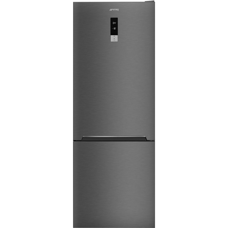 FC48KDND Frigorífico-congelador de libre instalación Smeg FC48KDND de 70 cm con acabado Dark Inox Look