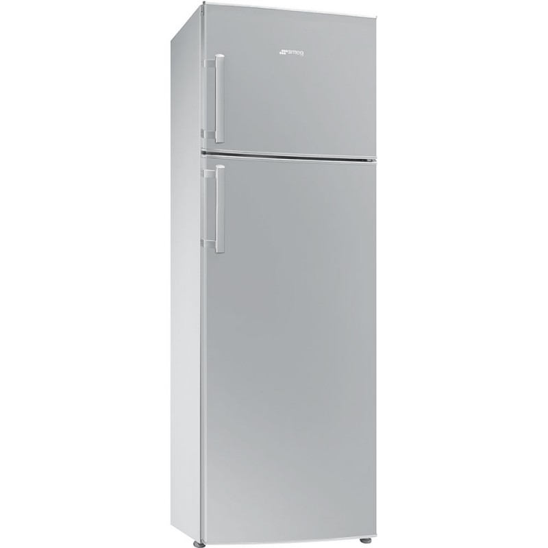 FD32ES Réfrigérateur Smeg FD32ES 60 cm à double porte, pose libre, finition argentée
