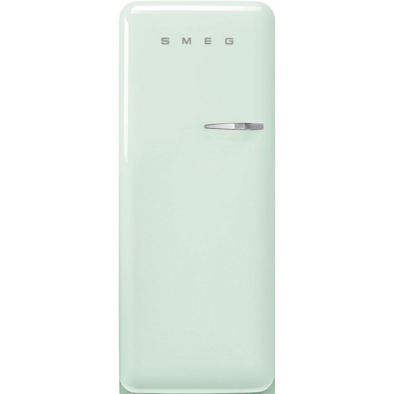  Smeg Réfrigérateur pose libre une porte avec charnières à gauche FAB28LPG5 finition vert pastel 60 cm