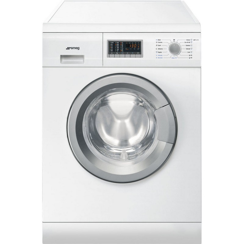 LSF147E Lave-linge séchant Smeg LSF147E 60 cm, pose libre, finition blanche