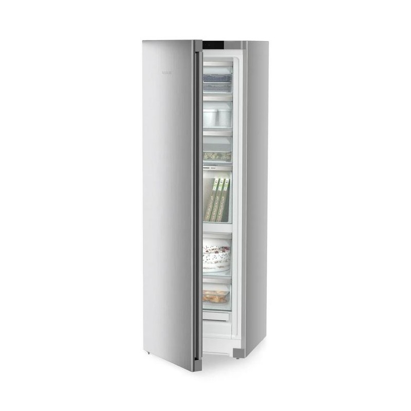 SFNsfd 5247 Liebherr SFNsfd 5247 60cm freestanding single-door freezer in SteelFinish/silver