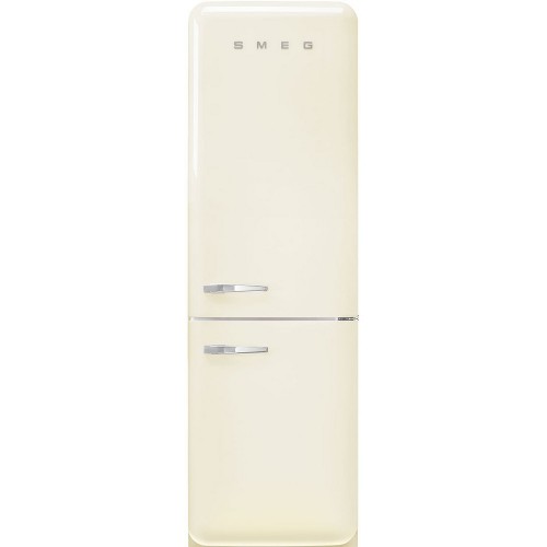 Smeg Réfrigérateur pose libre avec charnières à droite FAB32RCR5 finition crème 60 cm