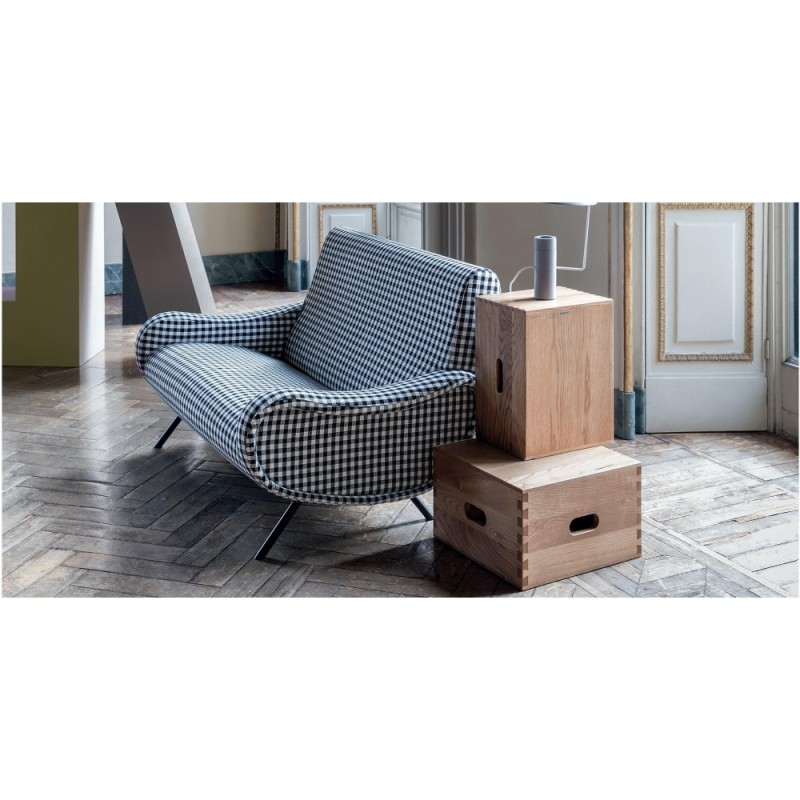 Divano 2 Lady 720 Canapé 2 places Cassina Lady avec structure en acier et assise au choix