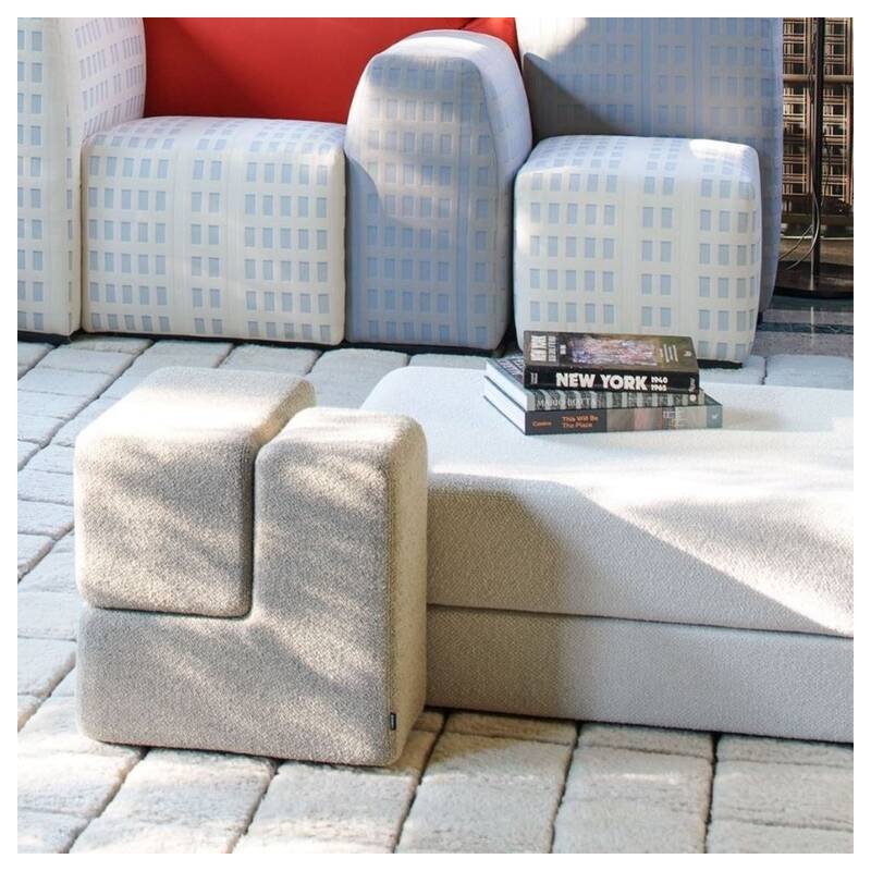 Poufs Soft Corners 507 Poufs Cassina Soft Corners 507 avec revêtement au choix