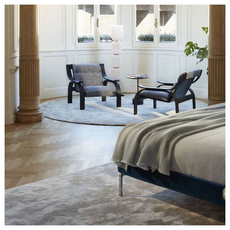 Poltrona Woodline 722 Cassina Woodline armchair with wooden frame and seat of your choice