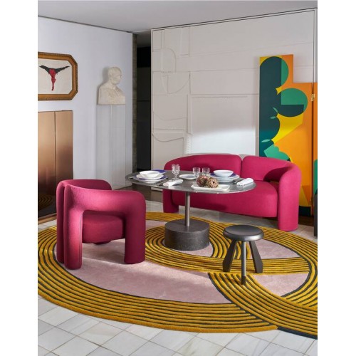 9 Dining tables con piano ovale