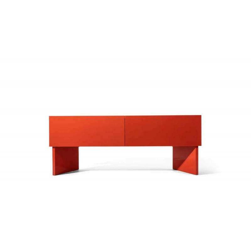 Mobile Hayama 555 Mobile Cassina Hayama en bois laqué 198 cm et h.78 cm
