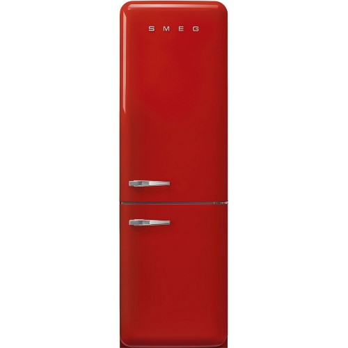 Smeg Free-standing refrigerator with right hinges FAB32RRD5 red finish 60 cm