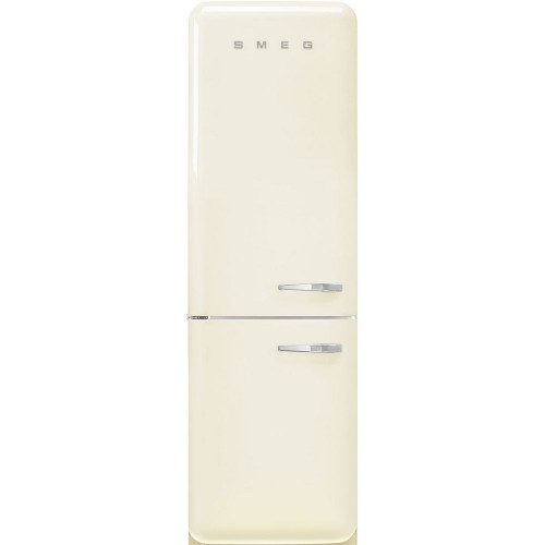 Smeg Free-standing refrigerator with left hinges FAB32LCR5 cream finish 60 cm