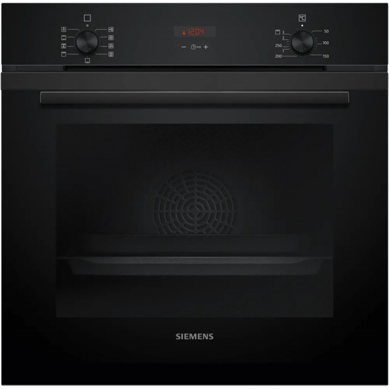 HB234ABB3 Four encastrable Siemens HB234ABB3 de 60 cm avec finition noire profonde