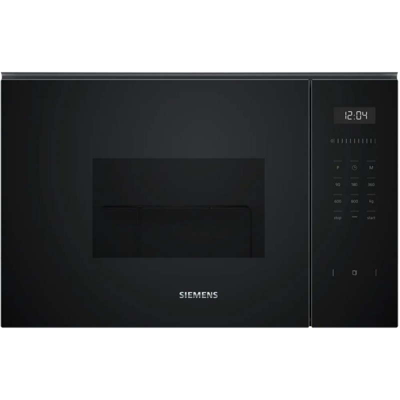 BE525LMB1 Siemens BE525LMB1 60cm Built-in Microwave Oven with Grill, Black Finish