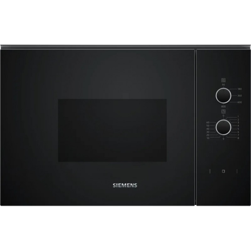 BF520LMA1 Horno microondas empotrable Siemens BF520LMA1 de 60 cm con acabado negro