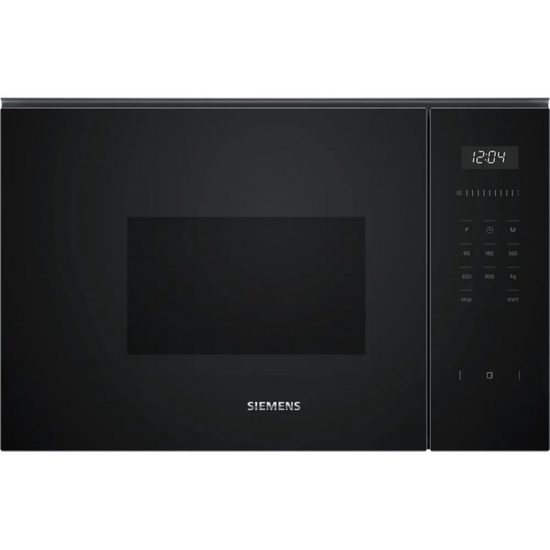 BF525LMB1 Four à micro-ondes encastrable Siemens BF525LMB1 60 cm, finition noire