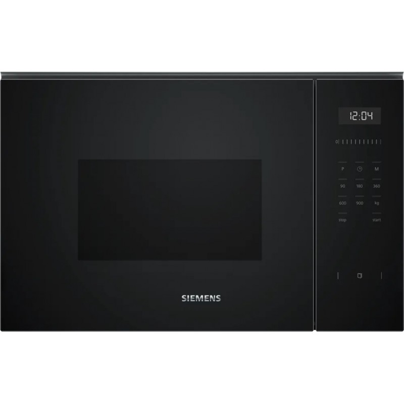 BF555LMB1 Horno microondas empotrable Siemens BF555LMB1 de 60 cm, acabado negro