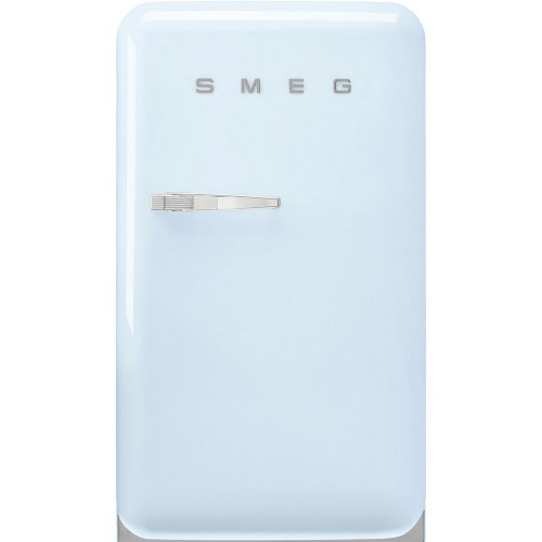 Smeg Réfrigérateur pose libre une porte avec charnières à droite FAB10HRPB5 finition bleu clair 55 cm