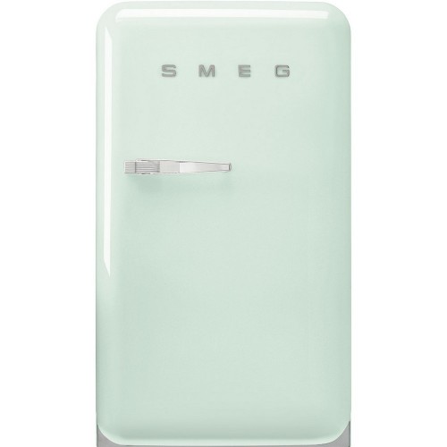 Smeg Réfrigérateur pose libre une porte avec charnières à droite FAB10HRPG5 finition vert pastel 55 cm