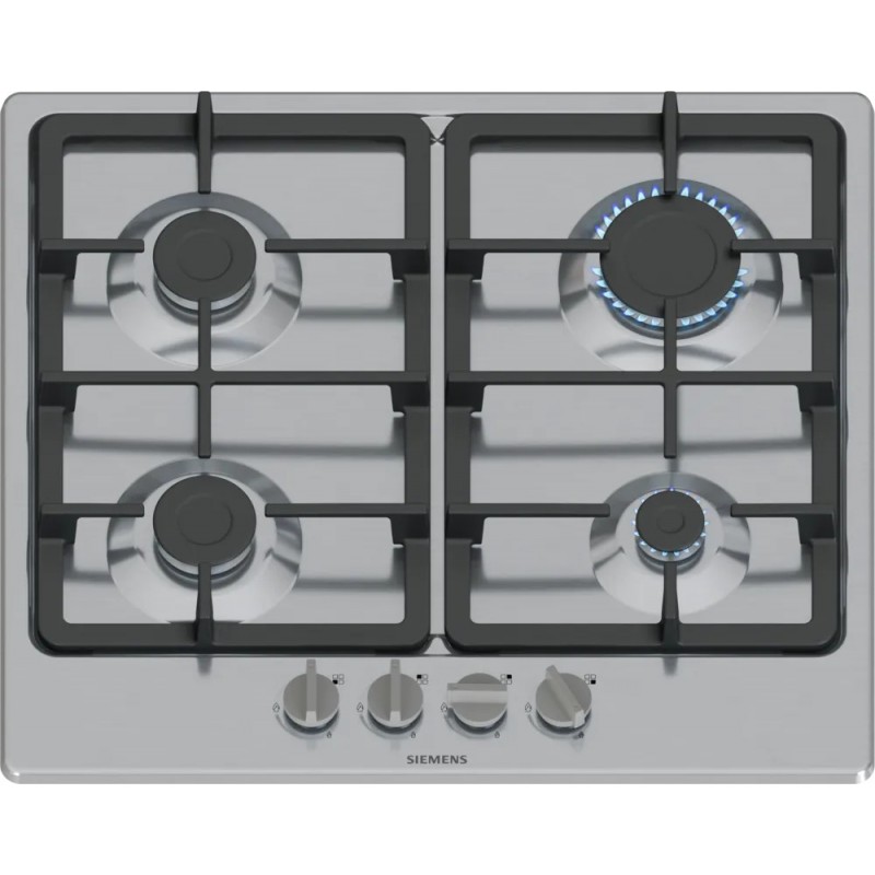 EG6B5PK90 Siemens Piano cottura a gas EG6B5PK90 finitura acciaio inox da 60 cm