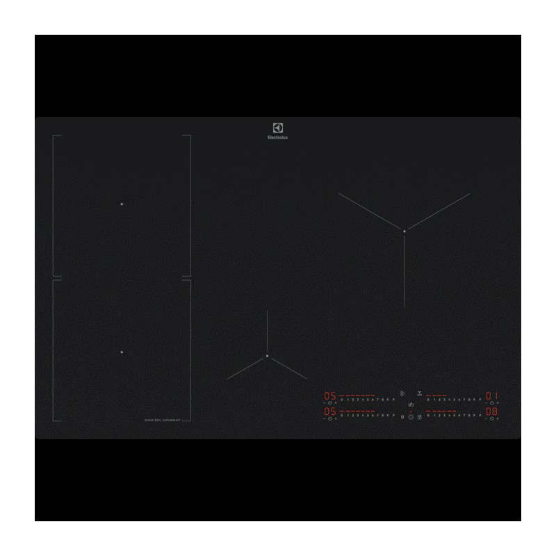 EIS82453IZ Electrolux | EIS82453IZ 80cm Black Glass Ceramic Induction Hob