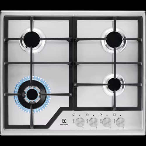 PRONTA CONSEGNA - Electrolux | Piano cottura a gas Slim Profile KGS64362XX finitura inox EasyClean da 60 cm