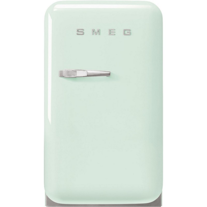  Smeg Réfrigérateur pose libre une porte avec charnières à droite FAB5RPG5 finition vert pastel 41 cm