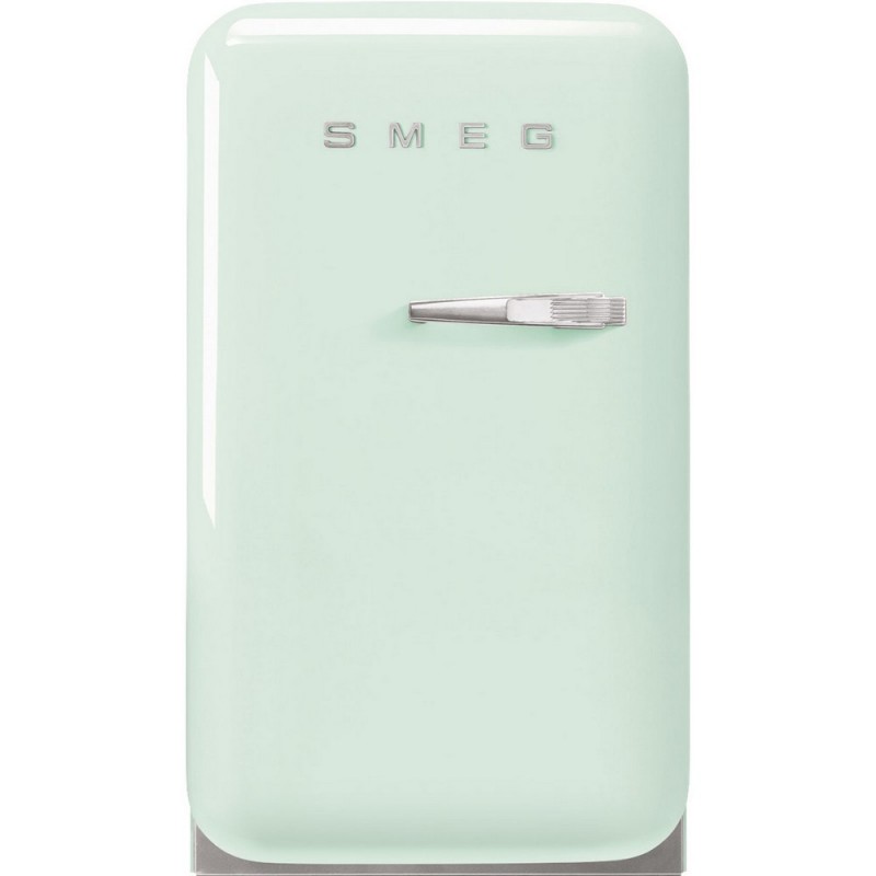  Smeg Réfrigérateur pose libre une porte avec charnières à gauche FAB5LPG5 finition vert pastel 41 cm