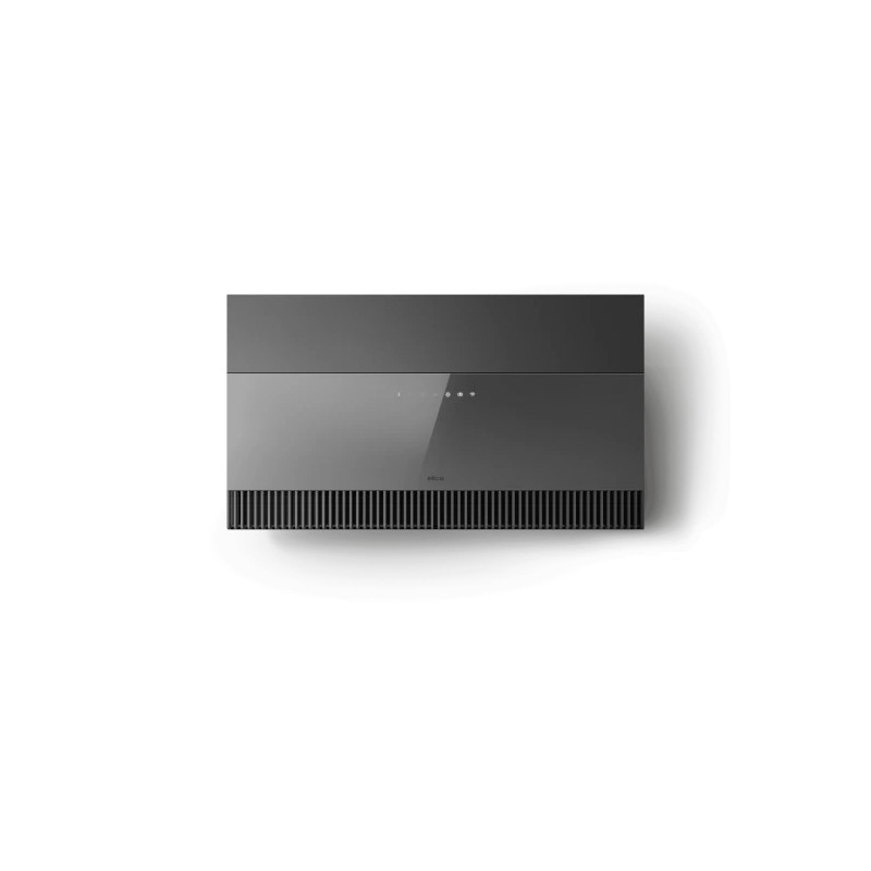 PRF0165017A Hotte de filtration murale Elica SUPER PLAT @ GR/F/80 PRF0165017A, 80 cm, finition verre gris