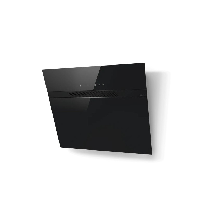 PRF0199509 Elica Cappa aspirante a parete NEAT @ BL/A/60 PRF0199509 finitura vetro nero da 60 cm