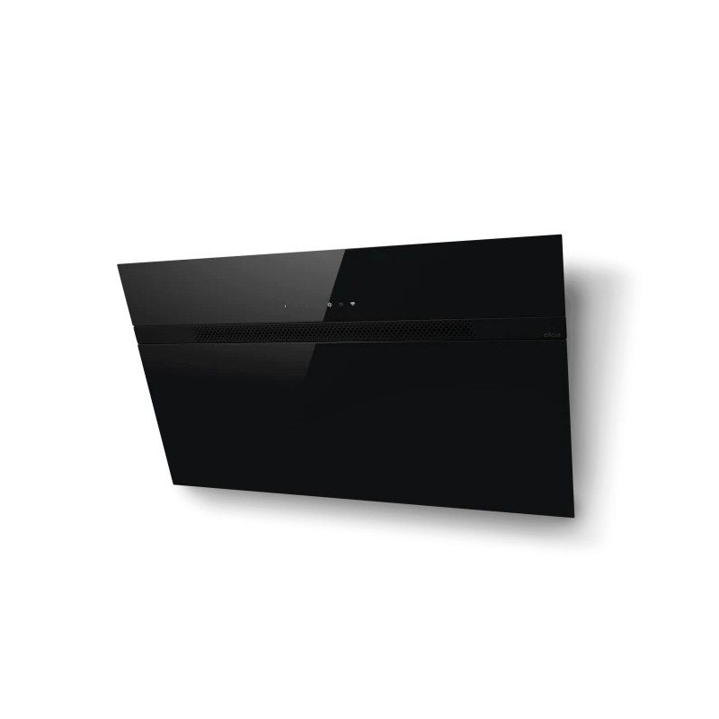 PRF0199572 Hotte aspirante murale Elica NEAT @ BL/A/80 PRF0199572, 80 cm, finition verre noir