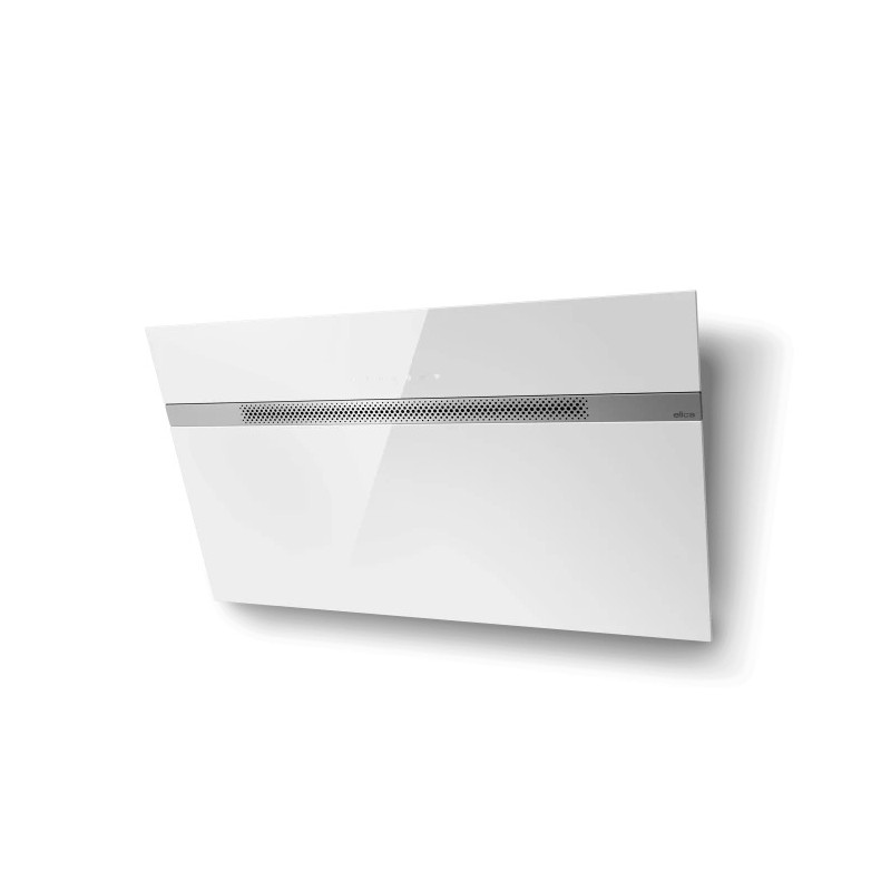 PRF0199574 Campana extractora de pared Elica NEAT @ WH/A/90 PRF0199574, 90 cm, acabado en cristal blanco