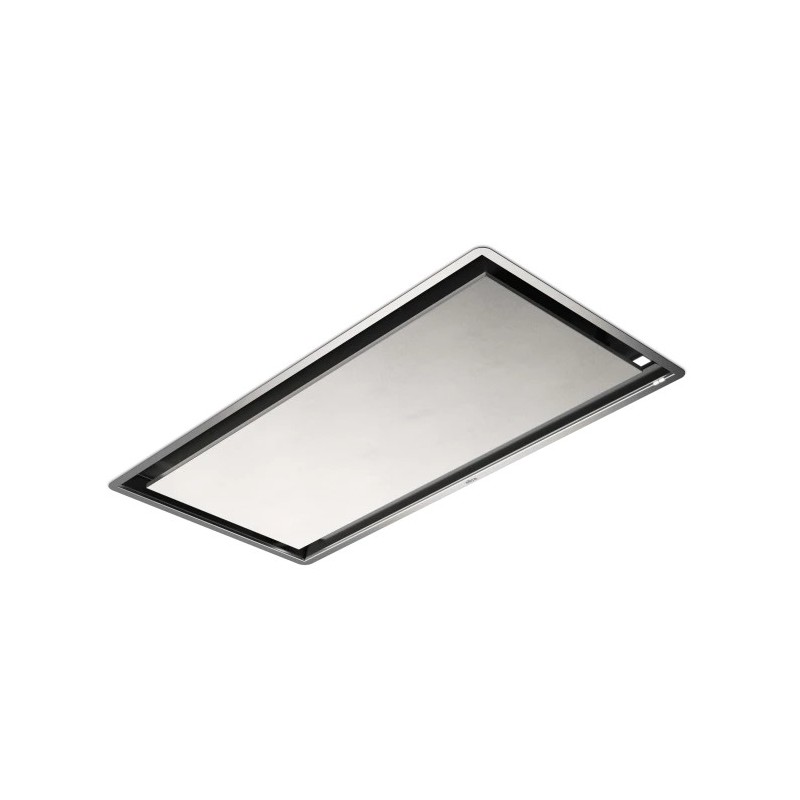 PRF0147726B Hotte de plafond réversible Elica ILLUSION H16 PAINT/A/100 PRF0147726B avec cadre en acier inoxydable de 100 cm