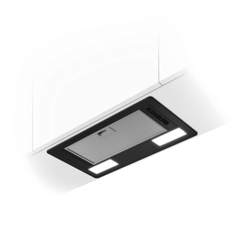 PRF0197686 Elica ERA S BL/A/52 PRF0197686 built-in extractor hood, 52 cm, black finish