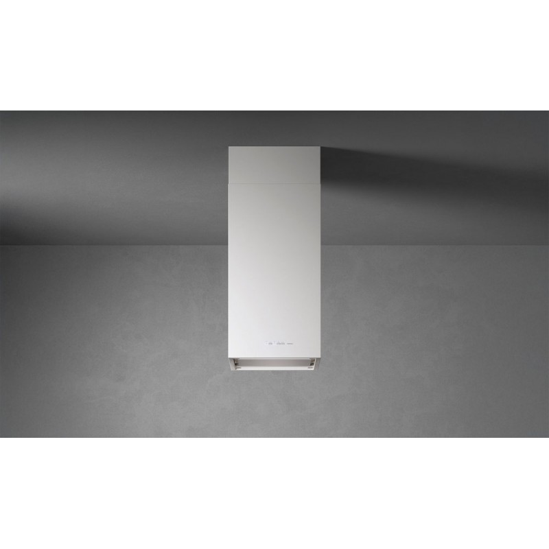 CMFI40.E14P2#EUB490F Hotte îlot Falmec Mira Plus finition blanche 40 cm